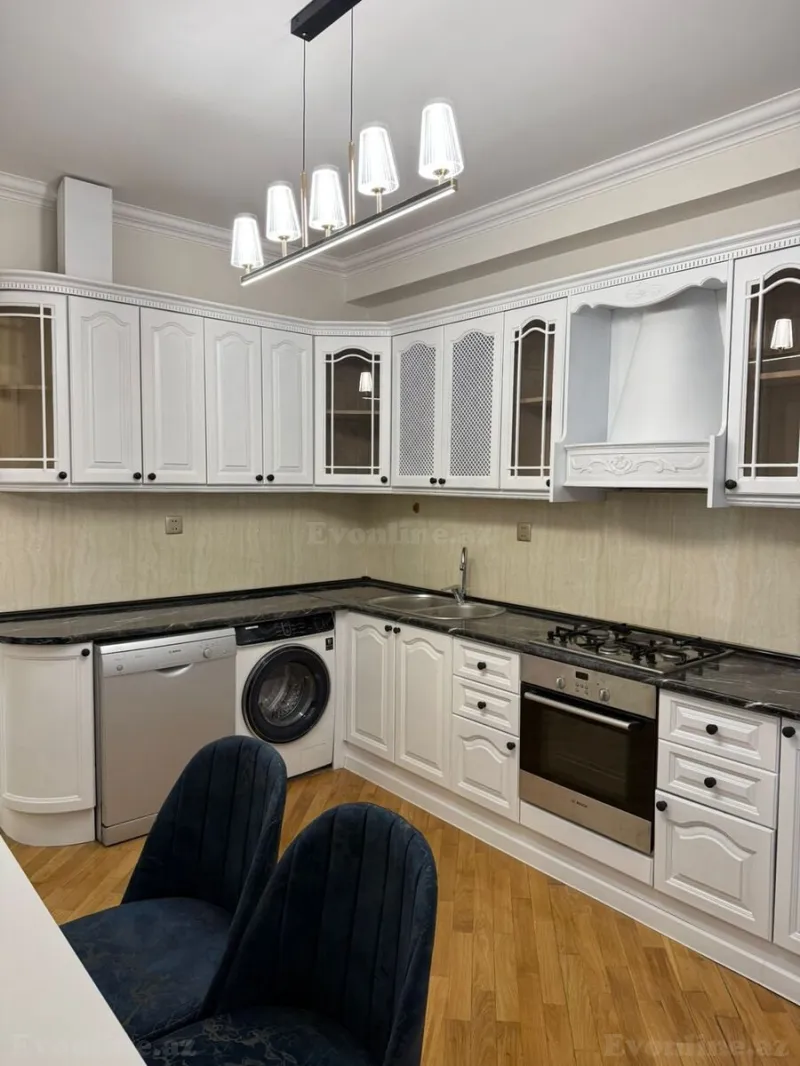 Kirayə verilir 3 otaqlı Mənzil Yeni tikili 103 m² Həzi Aslanov m. - şəkil 8