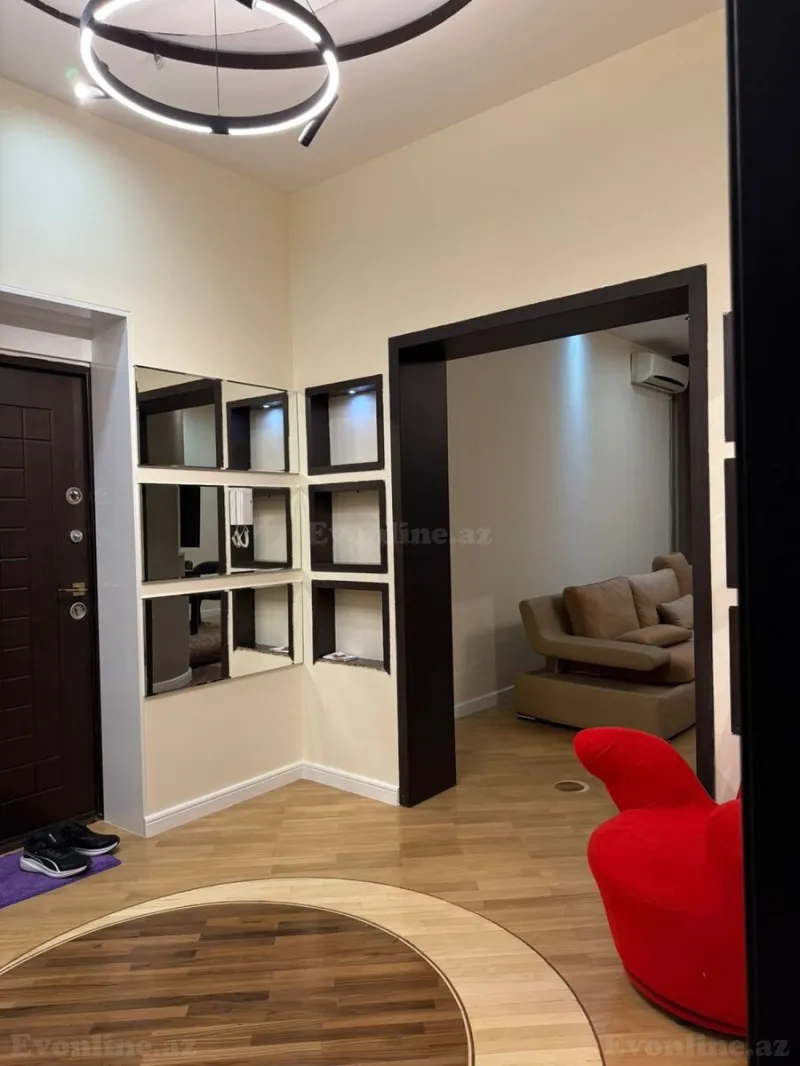 Kirayə verilir 2 otaqlı Mənzil Yeni tikili 80 m² Nərimanov r. - şəkil 4