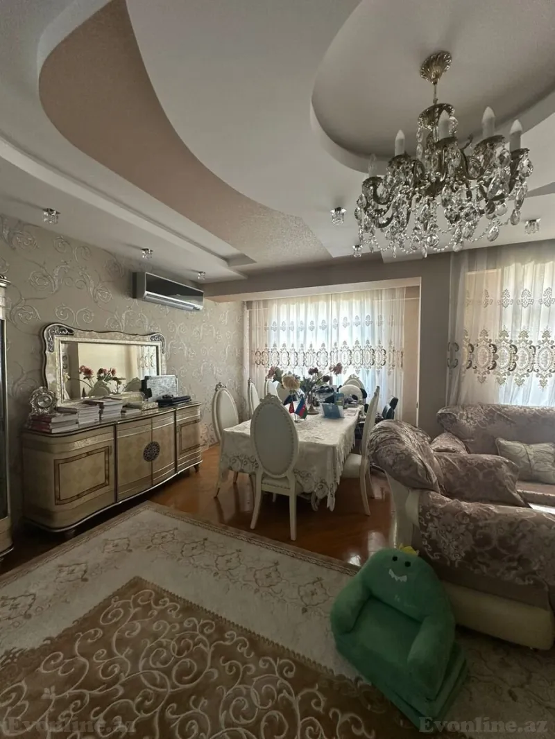 3 otaqlı Mənzil 127 m² Həzi Aslanov Satılır
