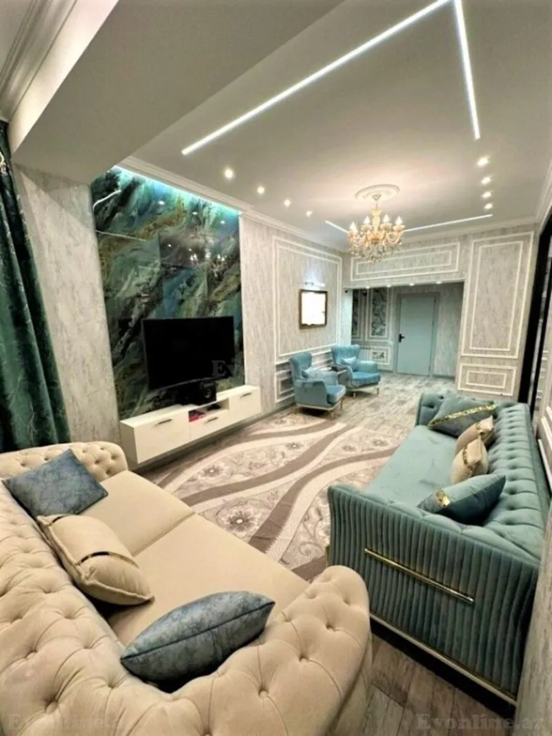 Satılır 3 otaqlı Mənzil Yeni tikili 117 m² Nəriman Nərimanov m. - şəkil 4