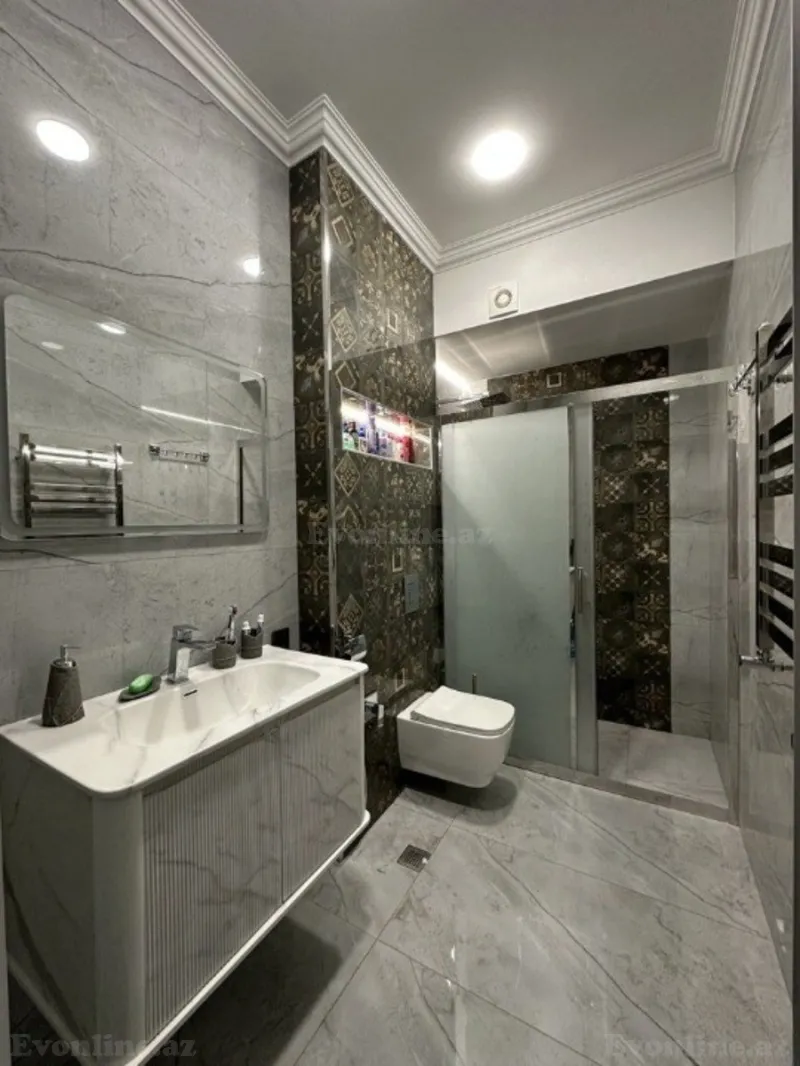 Satılır 3 otaqlı Mənzil Yeni tikili 117 m² Nəriman Nərimanov m. - şəkil 13