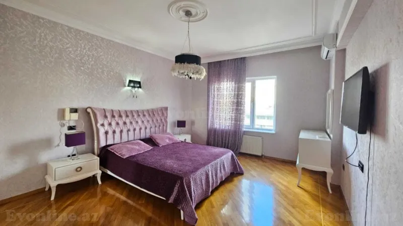 Kirayə verilir 4 otaqlı Mənzil Yeni tikili 180 m² Nəsimi r. - şəkil 2