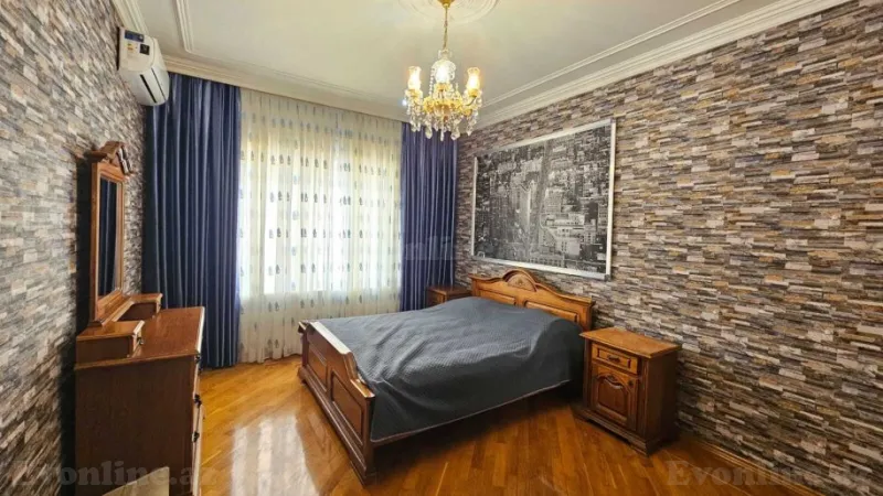 Kirayə verilir 4 otaqlı Mənzil Yeni tikili 180 m² Nəsimi r. - şəkil 3