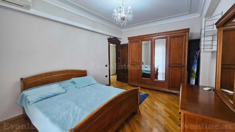 Kirayə verilir 4 otaqlı Mənzil Yeni tikili 180 m² Nəsimi r. - şəkil 6