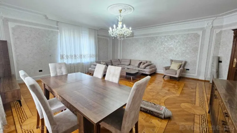 Kirayə verilir 4 otaqlı Mənzil Yeni tikili 180 m² Nəsimi r. - şəkil 9