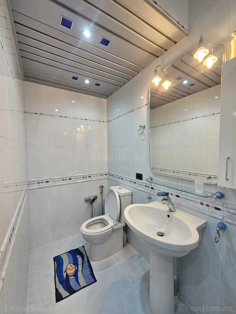 Kirayə verilir 4 otaqlı Mənzil Yeni tikili 180 m² Nəsimi r. - şəkil 16