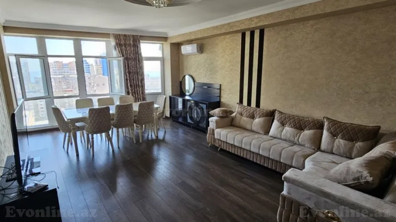 Kirayə verilir 4 otaqlı Mənzil Yeni tikili 180 m² Xətai m. - şəkil 12