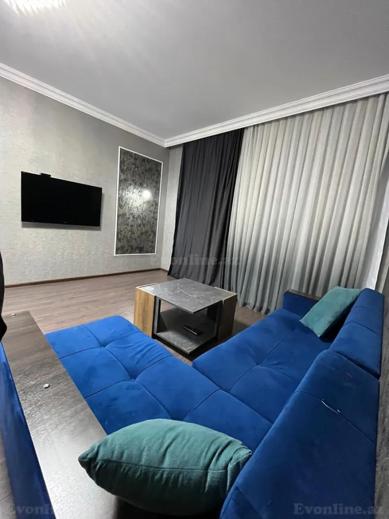 Kirayə verilir 2 otaqlı Mənzil Yeni tikili 70 m² 8 Noyabr m. - şəkil 2