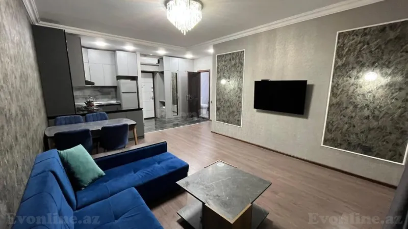 Kirayə verilir 2 otaqlı Mənzil Yeni tikili 70 m² 8 Noyabr m. - şəkil 3