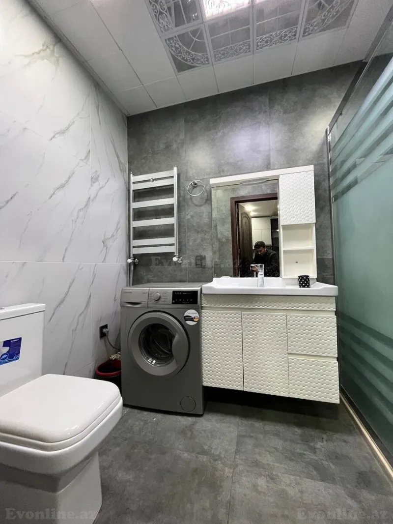 Kirayə verilir 2 otaqlı Mənzil Yeni tikili 70 m² 8 Noyabr m. - şəkil 18