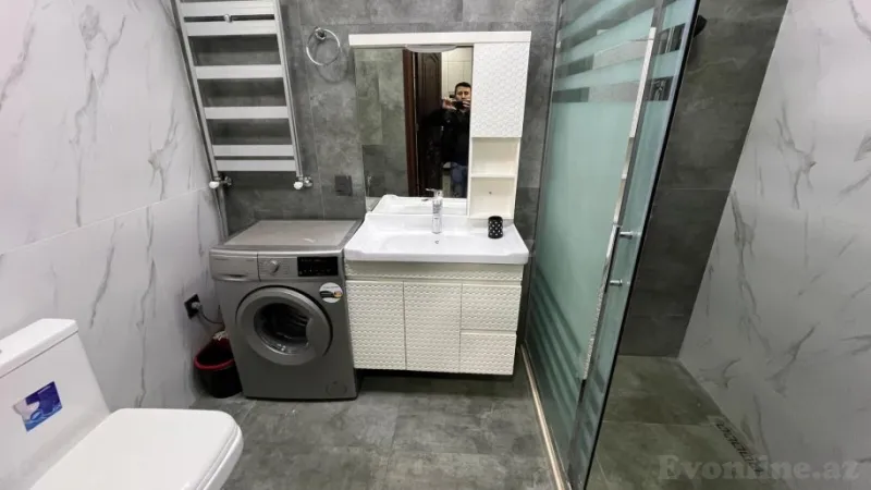 Kirayə verilir 2 otaqlı Mənzil Yeni tikili 70 m² 8 Noyabr m. - şəkil 20