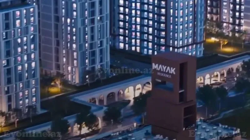 Satılır 1 otaqlı Mənzil Yeni tikili 53 m² Zığ - şəkil 4