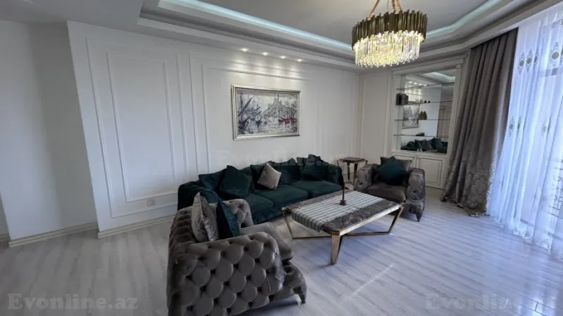 Kirayə verilir 3 otaqlı Mənzil Yeni tikili 138 m² Xətai m. - şəkil 5