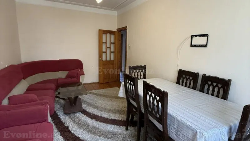 3 otaqlı Mənzil 75 m² Həzi Aslanov Kirayə verilir
