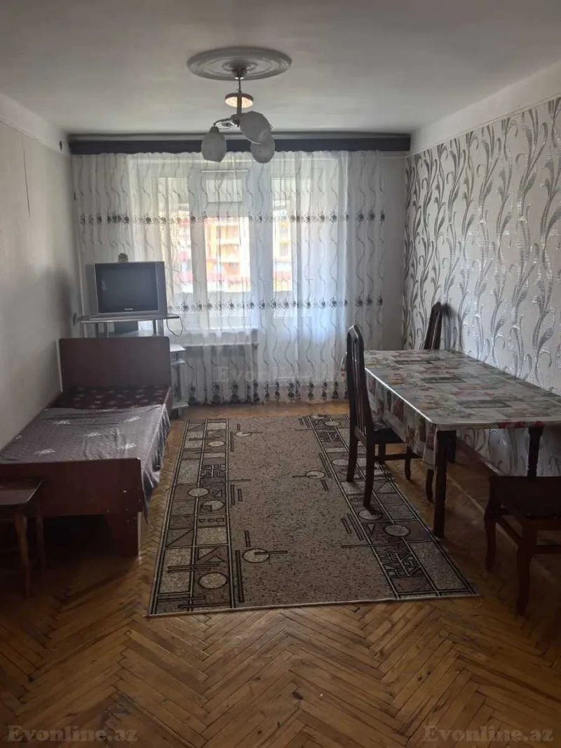 Kirayə verilir 2 otaqlı Mənzil Yeni tikili 60 m² Qara Qarayev m. - şəkil 3