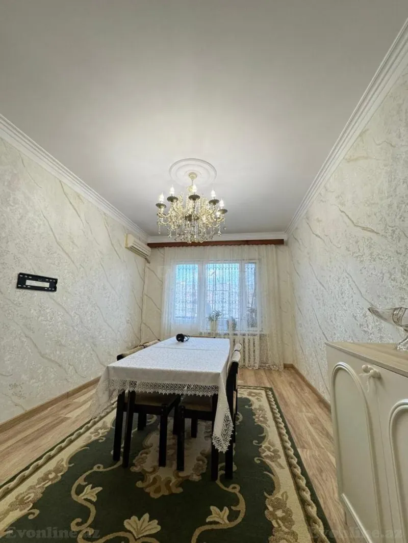 Satılır 4 otaqlı Mənzil Köhnə tikili 100 m² Qara Qarayev m. - şəkil 12