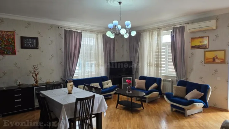 Kirayə verilir 2 otaqlı Mənzil Yeni tikili 113 m² Nizami m. - şəkil 3