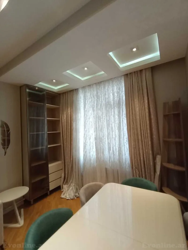 Kirayə verilir 2 otaqlı Mənzil Yeni tikili 65 m² Qara Qarayev m. - şəkil 3
