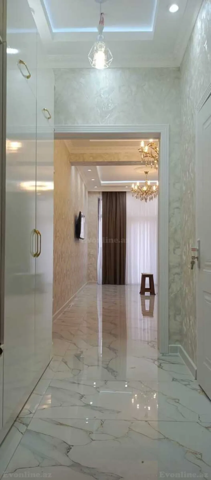 Kirayə verilir 2 otaqlı Mənzil Yeni tikili 45 m² 28 May m. - şəkil 5