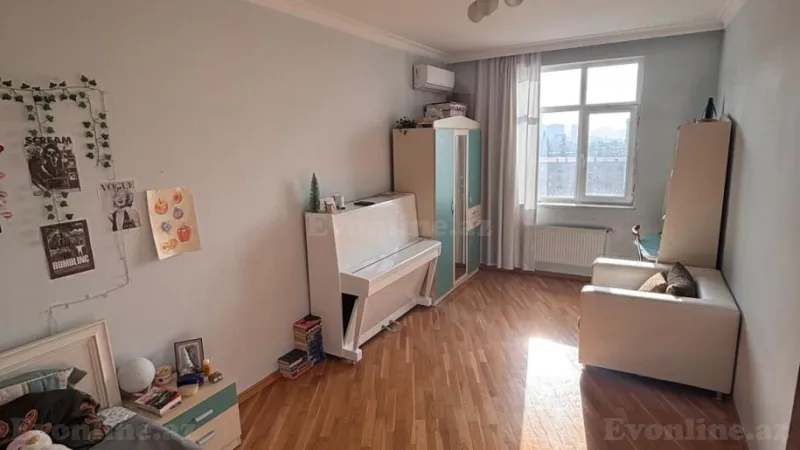 Satılır 3 otaqlı Mənzil Yeni tikili 124 m² İnşaatçılar m. - şəkil 4