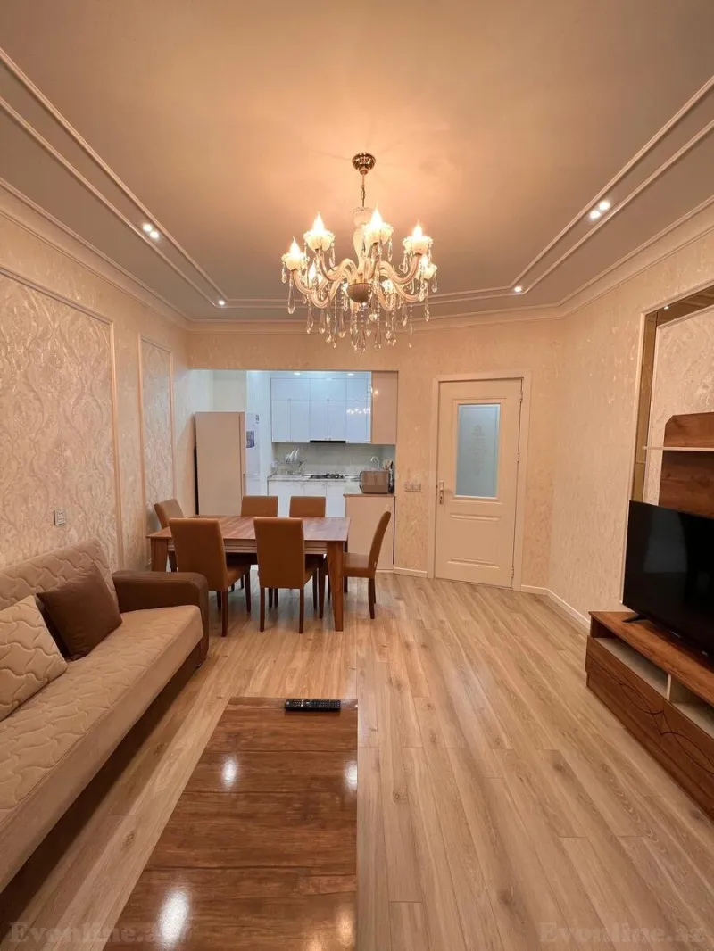 Kirayə verilir 2 otaqlı Mənzil Yeni tikili 70 m² 8 Noyabr m. - şəkil 3