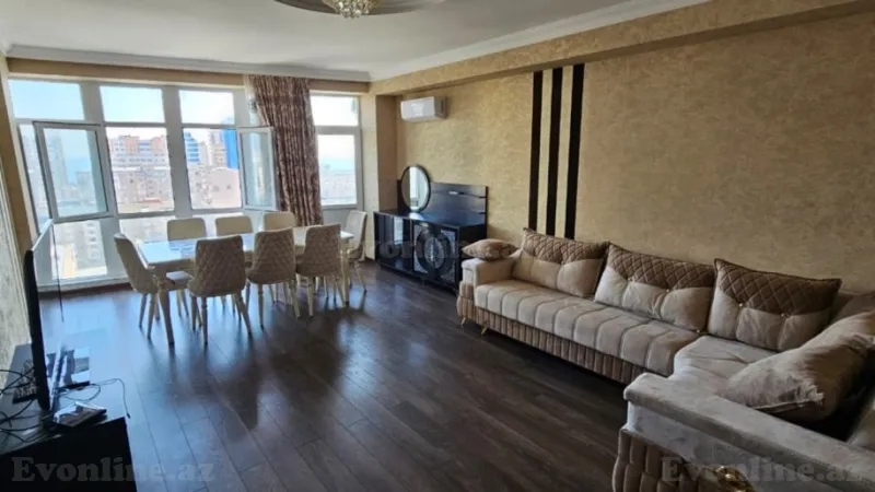 4 otaqlı Mənzil 180 m² Xətai m. Kirayə verilir