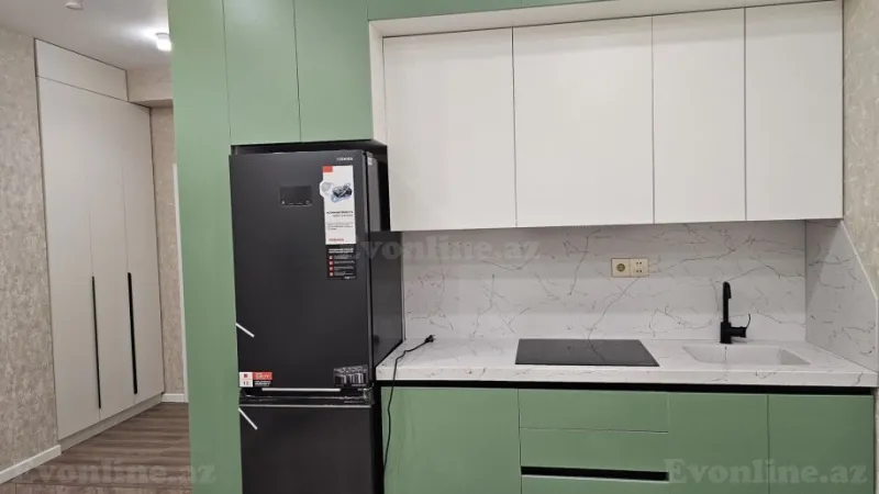 Kirayə verilir 2 otaqlı Mənzil Yeni tikili 65 m² Nəsimi r. - şəkil 3