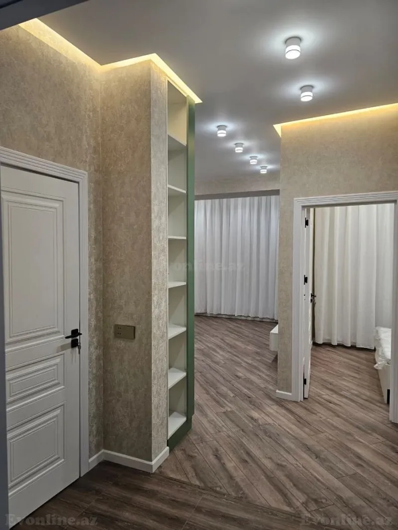 Kirayə verilir 2 otaqlı Mənzil Yeni tikili 65 m² Nəsimi r. - şəkil 17