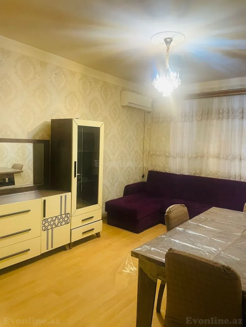 Kirayə verilir 2 otaqlı Mənzil Yeni tikili 65 m² Nəsimi m. - şəkil 5