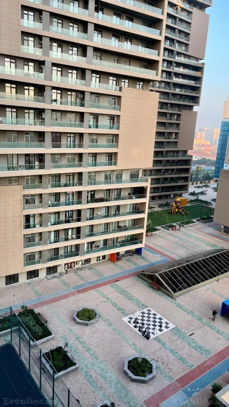 Kirayə verilir 3 otaqlı Mənzil Yeni tikili 148 m² Yasamal - şəkil 20