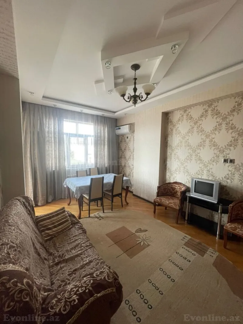 Kirayə verilir 2 otaqlı Mənzil Yeni tikili 70 m² Nəsimi r. - şəkil 2