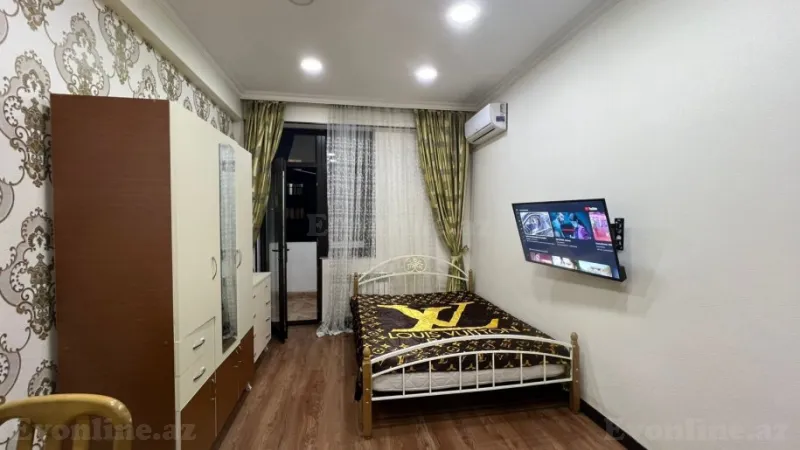 Kirayə verilir 1 otaqlı Mənzil Yeni tikili 40 m² 28 May m. - şəkil 3