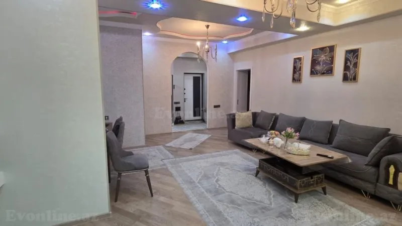 Satılır 3 otaqlı Mənzil Yeni tikili 88.6 m² İnşaatçılar m. - şəkil 2