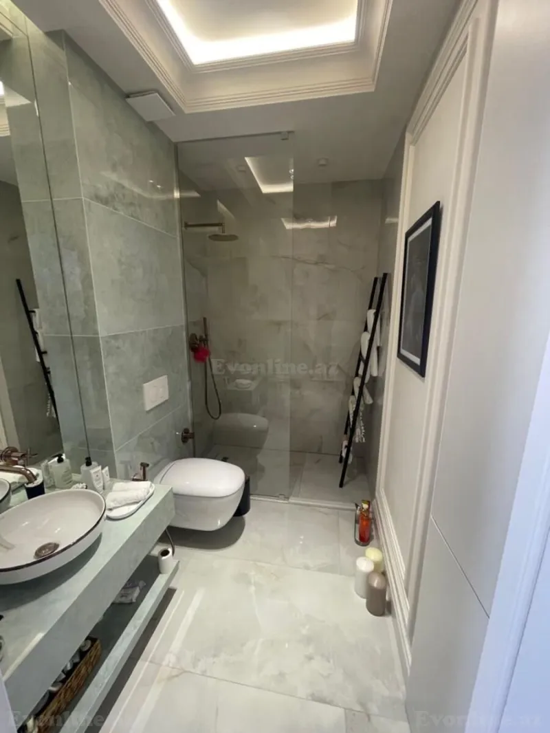 Kirayə verilir 2 otaqlı Mənzil Yeni tikili 80 m² Xətai r. - şəkil 11