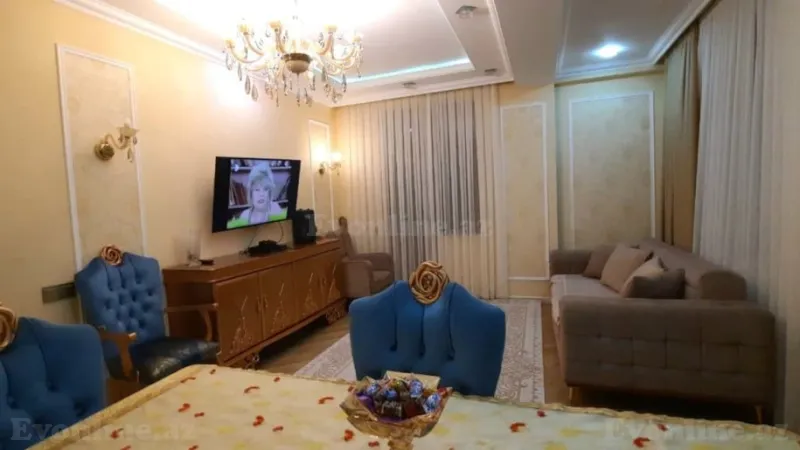 Satılır 3 otaqlı Mənzil Yeni tikili 100 m² Sabunçu r. - şəkil 3