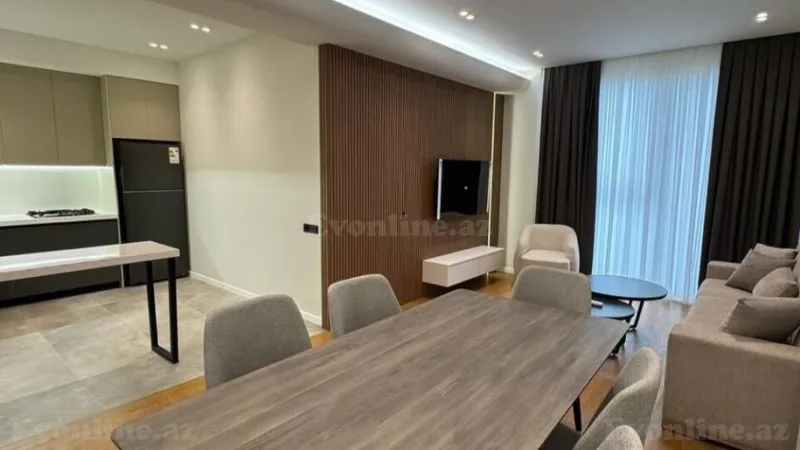 Kirayə verilir 2 otaqlı Mənzil Yeni tikili 105 m² 8 Noyabr m. - şəkil 3