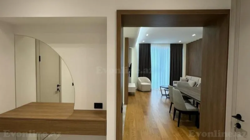 Kirayə verilir 2 otaqlı Mənzil Yeni tikili 105 m² 8 Noyabr m. - şəkil 6