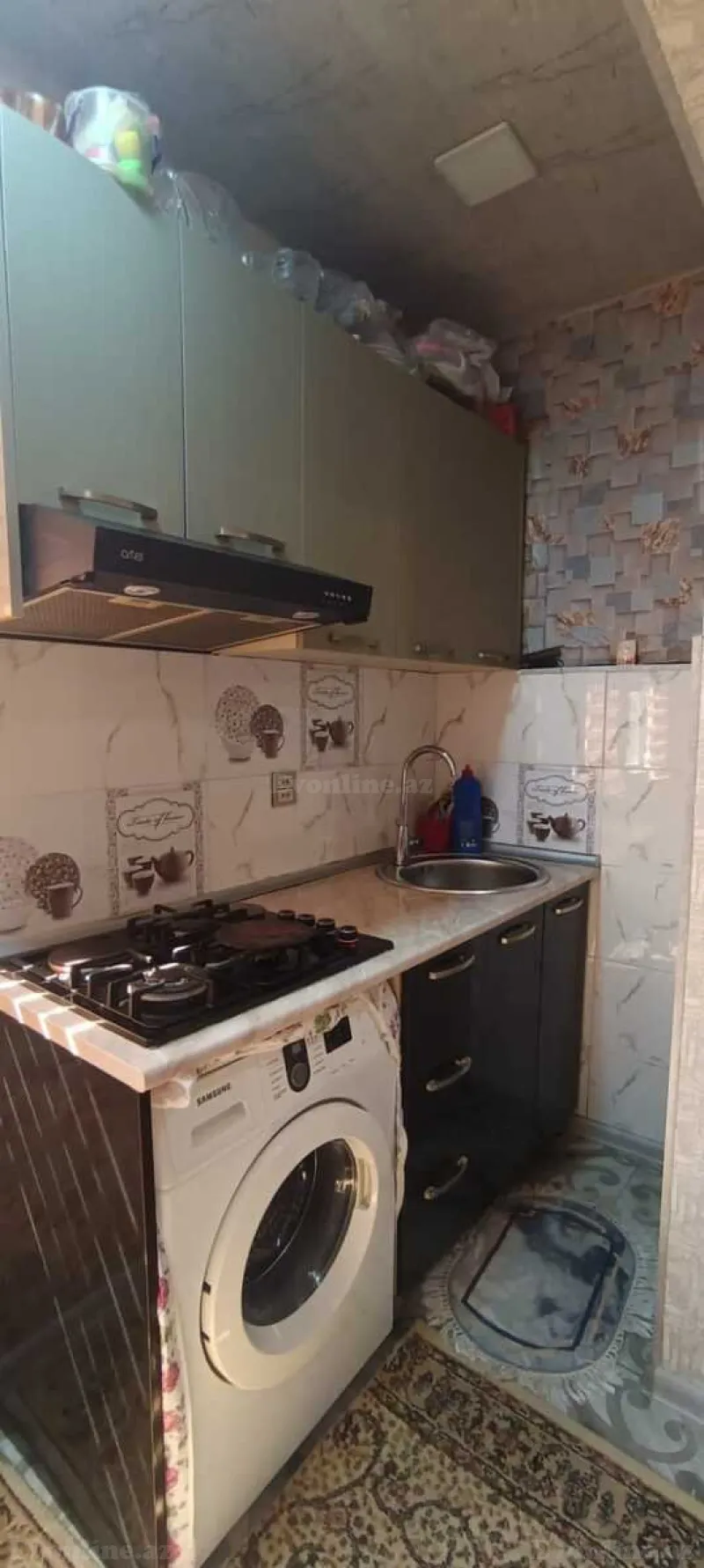 Satılır 1 otaqlı Mənzil Köhnə tikili 40 m² Suraxanı r. - şəkil 9