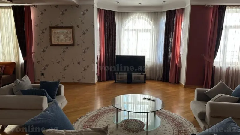 Kirayə verilir 5 otaqlı Mənzil Yeni tikili 340 m² İçərişəhər m. - şəkil 6