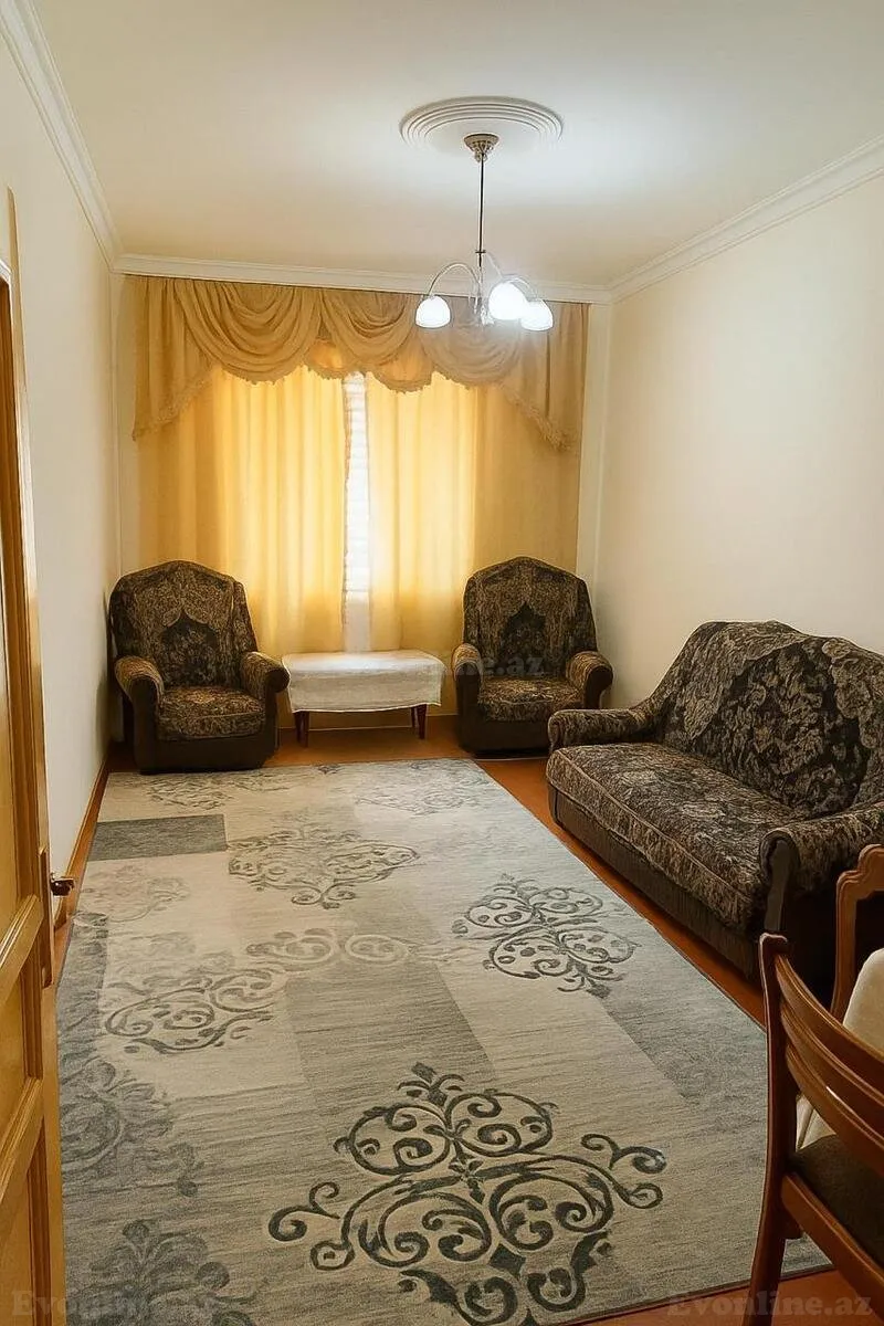 3 otaqlı Mənzil 70 m² Xətai r. Kirayə verilir