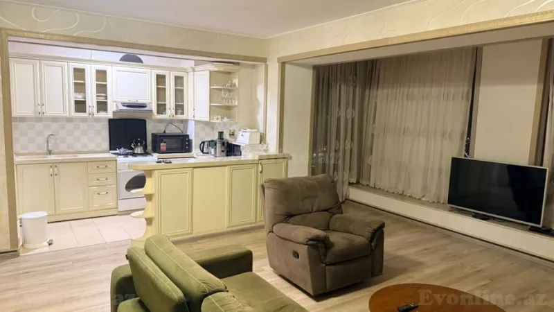 Kirayə verilir 2 otaqlı Mənzil Yeni tikili 110 m² İçərişəhər m. - şəkil 5