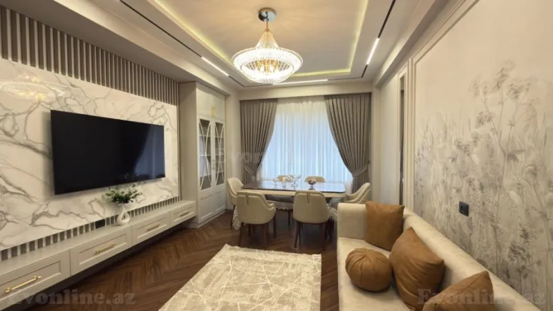 Kirayə verilir 3 otaqlı Mənzil Yeni tikili 105 m² Xətai r. - şəkil 2