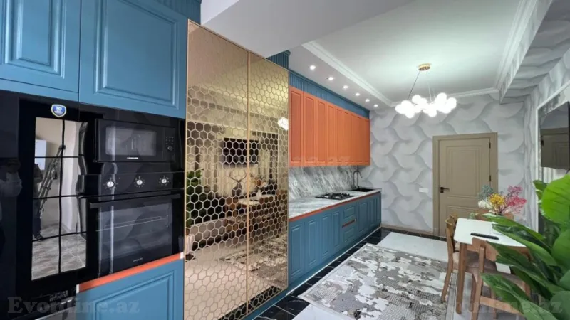 Satılır 3 otaqlı Mənzil Yeni tikili 129 m² Qara Qarayev m. - şəkil 7