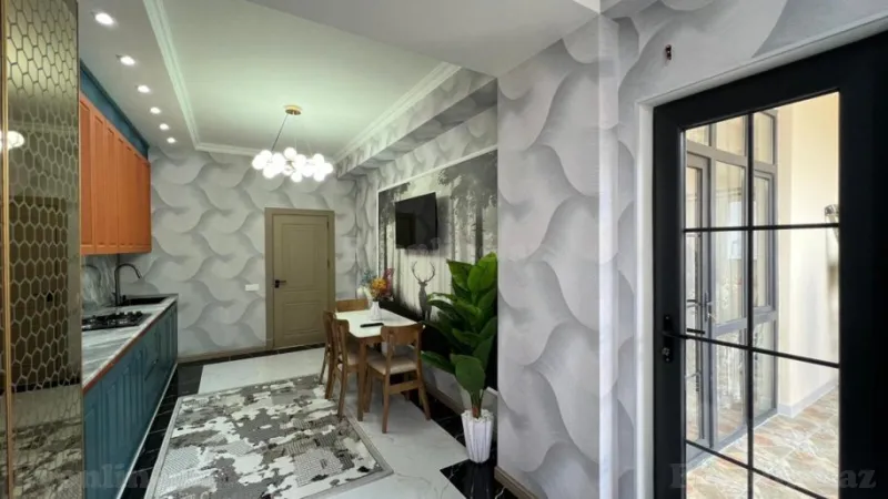 Satılır 3 otaqlı Mənzil Yeni tikili 129 m² Qara Qarayev m. - şəkil 8