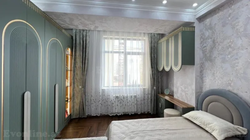 Satılır 3 otaqlı Mənzil Yeni tikili 129 m² Qara Qarayev m. - şəkil 21