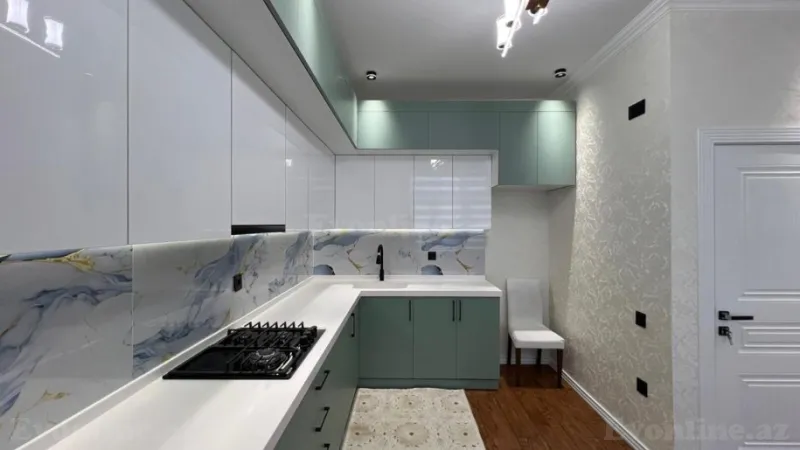 Satılır 2 otaqlı Mənzil Yeni tikili 70 m² Həzi Aslanov m. - şəkil 13