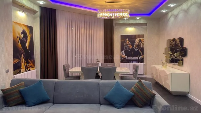 Kirayə verilir 3 otaqlı Mənzil Yeni tikili 155 m² Xətai r. - şəkil 3