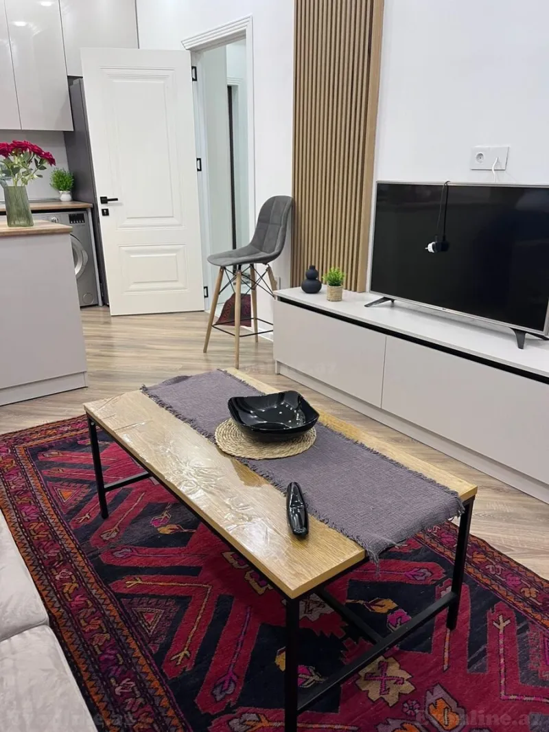 Kirayə verilir 2 otaqlı Mənzil Yeni tikili 60 m² Nəriman Nərimanov m. - şəkil 3