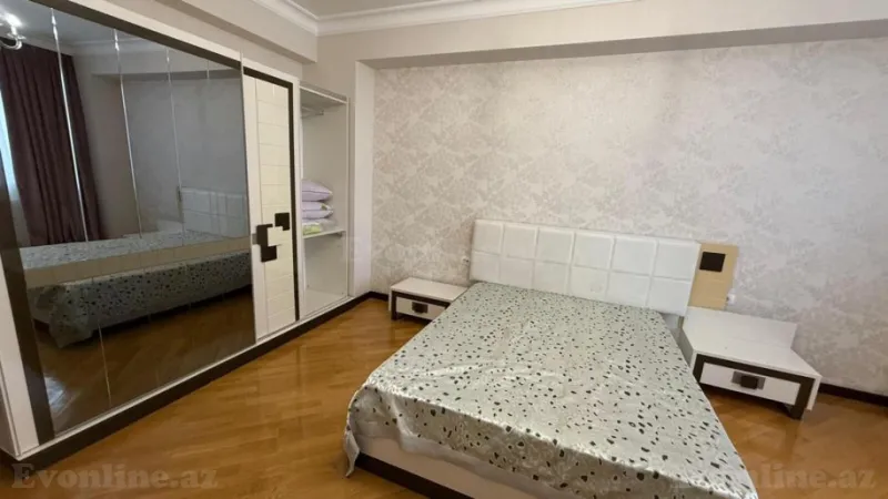 Kirayə verilir 3 otaqlı Mənzil Yeni tikili 120 m² Nizami m. - şəkil 6