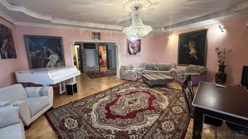 Satılır 4 otaqlı Mənzil Yeni tikili 147 m² Memar Əcəmi m. - şəkil 2